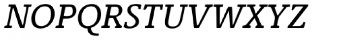 Corzinair Small Caps Italic Font LOWERCASE