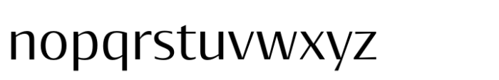 Cosan Warm G3 Regular Font LOWERCASE