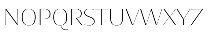 Cosan Warm G4 Ultra Li Font UPPERCASE