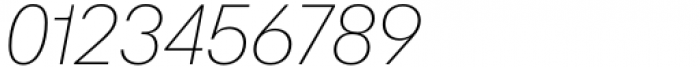 Cosima Core Edition Thin Italic Font OTHER CHARS