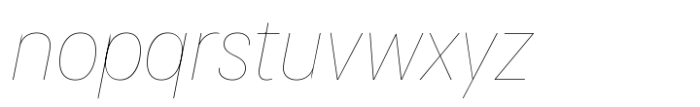 Cosima Variable Italic Font LOWERCASE