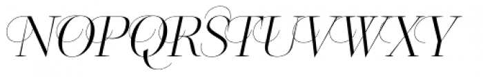Cosma Alt Cap One Oblique Variable Font Font UPPERCASE