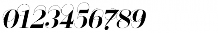 Cosma AltCapOne Oblique Bold Font OTHER CHARS