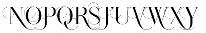 Cosma AltCapTwo Light Font UPPERCASE