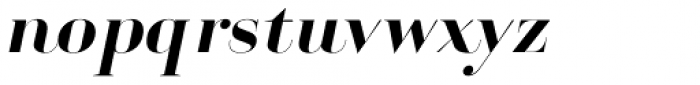Cosma Italic Bold Font LOWERCASE