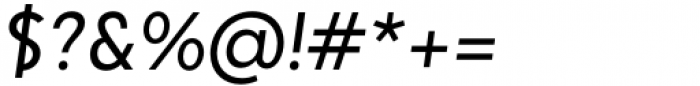 Cosmata Regular Italic Font OTHER CHARS