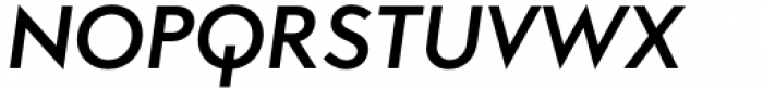 Cosmata Semi Bold Italic Font UPPERCASE