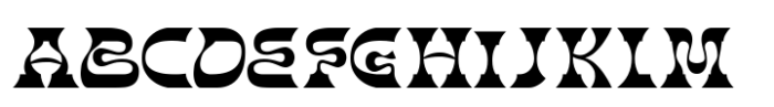 Cosmic Canyon Font UPPERCASE