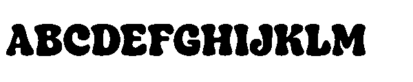 Cosmic Curl Font UPPERCASE