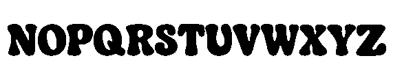 Cosmic Curl Font UPPERCASE