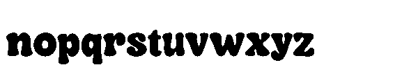 Cosmic Curl Font LOWERCASE