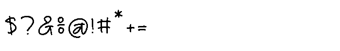 Cosmic Imagined Regular Font OTHER CHARS