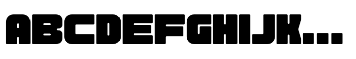 Cosmic Octo Heavy Font UPPERCASE