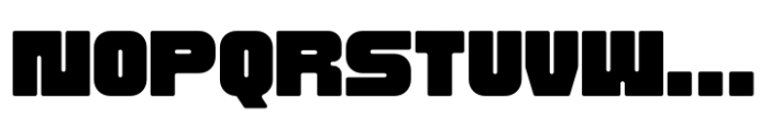 Cosmic Octo Heavy Font UPPERCASE