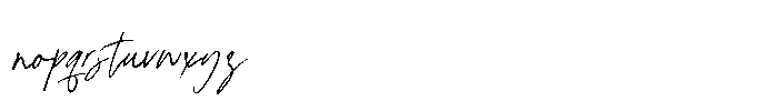 Cosmic Rockstar Font LOWERCASE