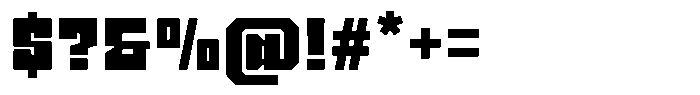 Cosmico Font OTHER CHARS