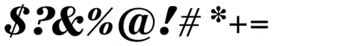Cosmiqua Pro Bold Italic Font OTHER CHARS