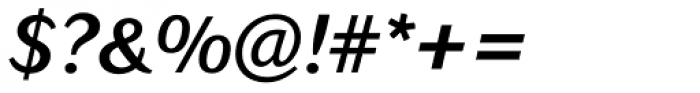 Cosmos BQ Medium Italic Font OTHER CHARS