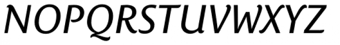 Costa Std Italic Font UPPERCASE