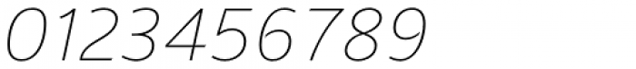 Costanera Alt Thin Italic Font OTHER CHARS