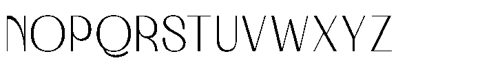 Costare Slorun  Regular Font UPPERCASE