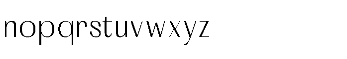 Costare Slorun  Regular Font LOWERCASE