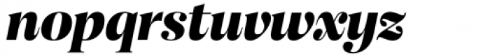 Cotford Display Bold Italic Font LOWERCASE