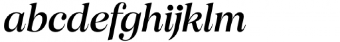 Cotford Display Italic Font LOWERCASE