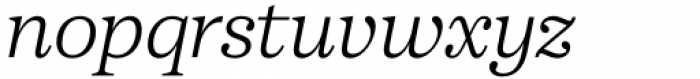 Cotford Text Light Italic Font LOWERCASE