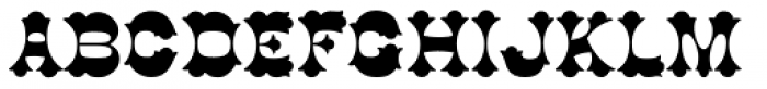 Cottonwood Medium Font LOWERCASE