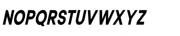 Cottorway Pro Crisp Bold Italic Font UPPERCASE