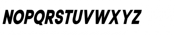 Cottorway Pro Crisp EBold Italic Font UPPERCASE