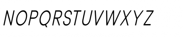 Cottorway Pro Crisp Light Italic Font UPPERCASE
