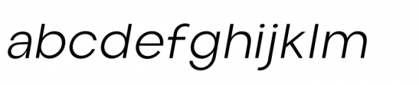 Cottorway Pro Light Italic Font LOWERCASE