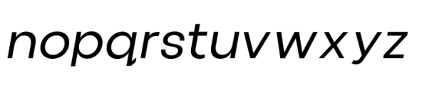 Cottorway Pro Regular Italic Font LOWERCASE