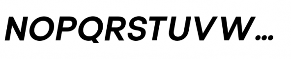 Cottorway Pro Semi Bold Italic Font UPPERCASE