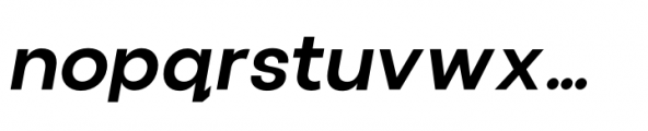 Cottorway Pro Semi Bold Italic Font LOWERCASE