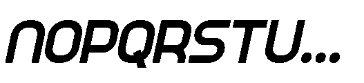 Cottra Italic Font UPPERCASE