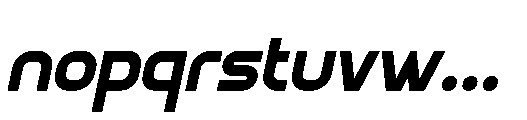 Cottra Italic Font LOWERCASE