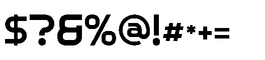 Cottra Regular Font OTHER CHARS