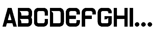 Coulder Regular Font UPPERCASE