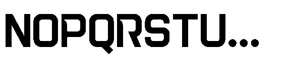 Coulder Regular Font UPPERCASE
