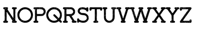 Country Road Rough Font UPPERCASE