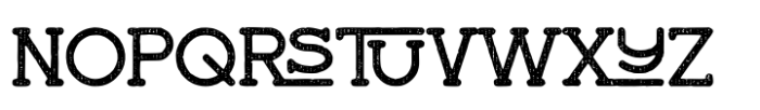 Country Road Rough Font LOWERCASE