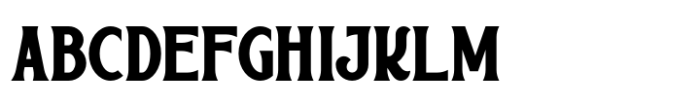 Country Theater Regular Font UPPERCASE