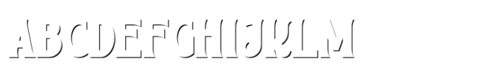 Country Theater Shadow FX Font UPPERCASE