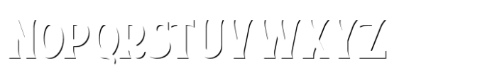 Country Theater Shadow FX Font UPPERCASE