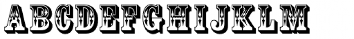 Country Western Font UPPERCASE