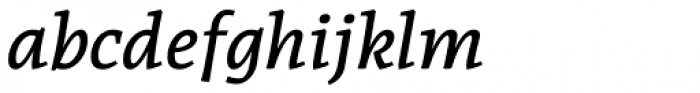 Coupler Medium Italic Font LOWERCASE
