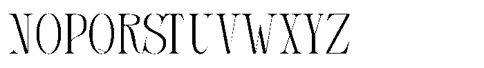 Courage Apprentice Font UPPERCASE